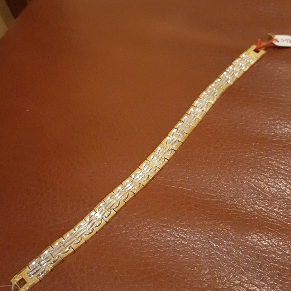 Two tone Men's bracelet New